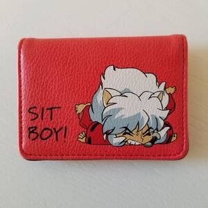 Inuyasha Sit Boy Cardholder Wallet Box Lunch